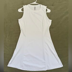 Stack Athletic White Courtside Dress